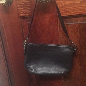 Black small coach bag